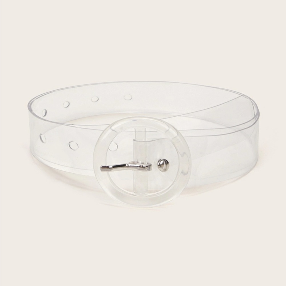 Clear Belt, NWOT